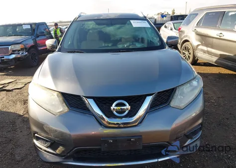 2016 Nissan Rogue S/Sl/Sv из США, поврежденный, VIN KNMAT2MV0GP631264
